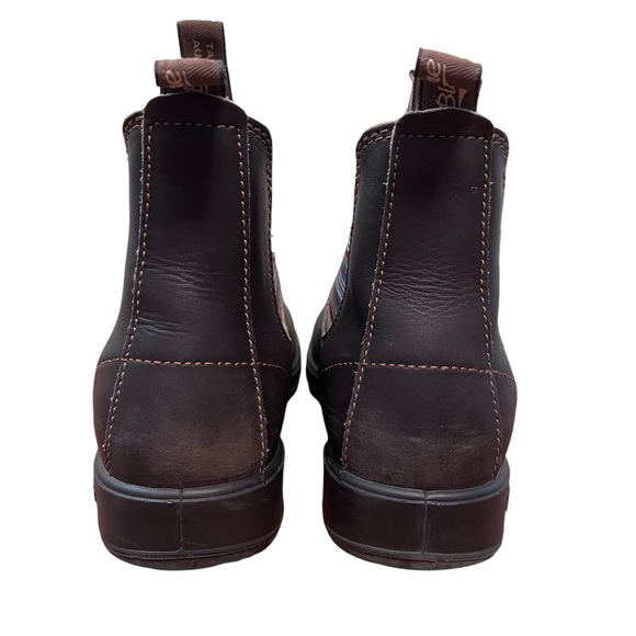 Blundstone 1409 Women’s Stout Brown and Stripes Chelsea Boots Size 11 - Picture 5 of 9